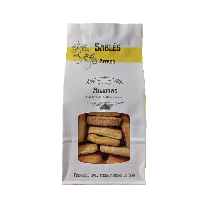 Crumbly lemon shortbread biscuits with a fresh, tangy citrus aroma